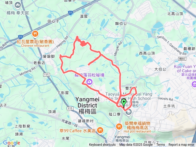 楊梅自行車慢遊20250105