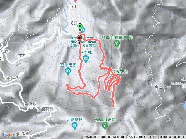 溪頭1、2、3天文台