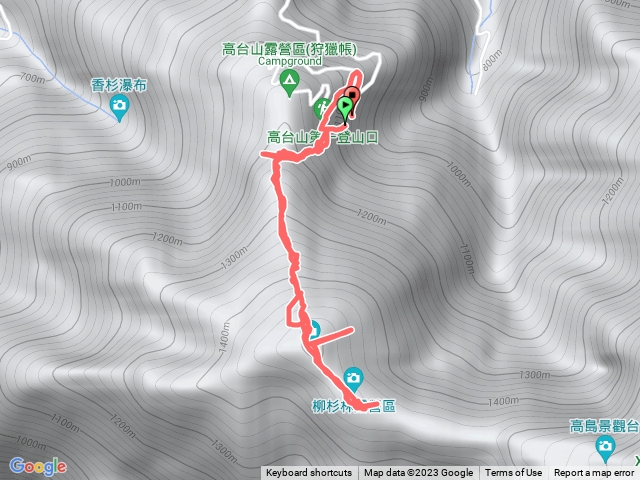 高台山登山步道GPX