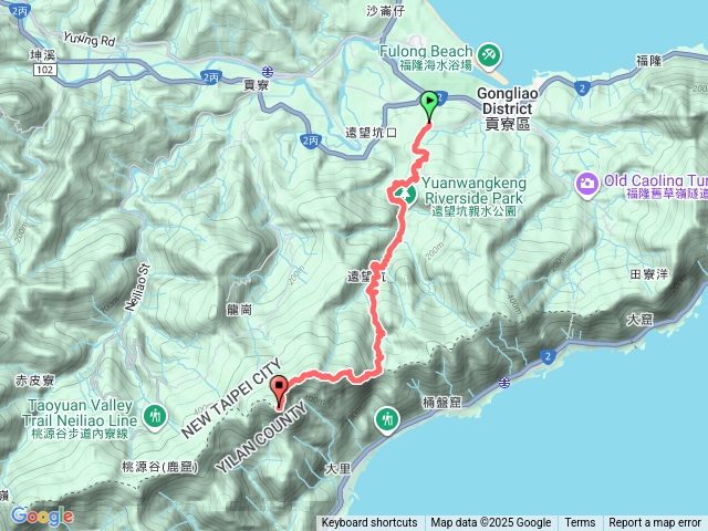 草嶺古道上灣坑頭山前預覽圖