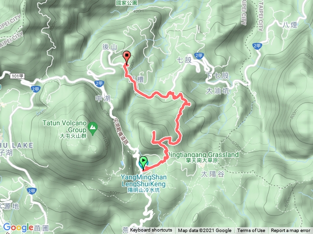 20211016冷水坑、七股山越嶺馬槽