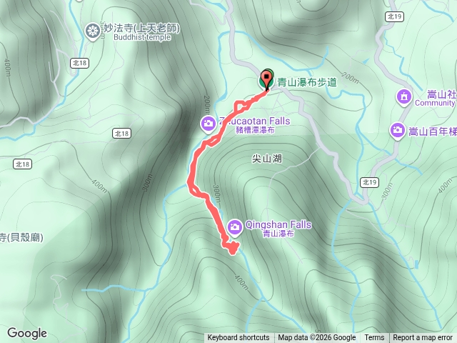 石門青山瀑布