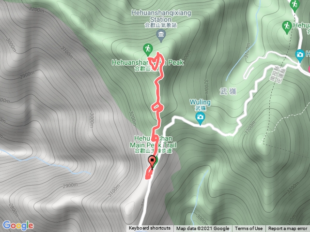 合歡山主峰