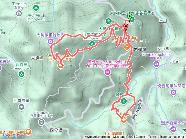 大山背+騎龍古道預覽圖