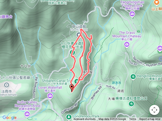 十八分水圳步道-東昇步道-風尾步道-十八挖水圳步道