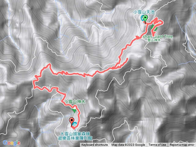 ⛰️鞍馬山東北峰/鞍馬山/大雪山森林遊樂區/天池/雪山神木 -📆2023.01.24