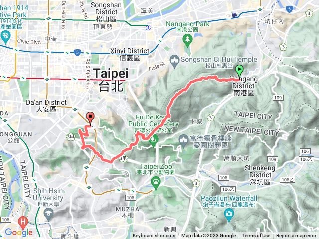 0218台北大縱走 第六段