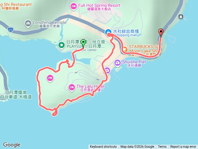 日月潭涵碧步道預覽圖