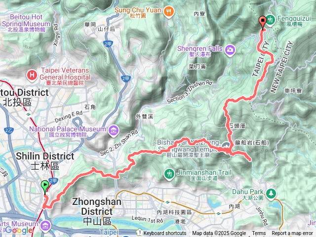 臺北大縱走第5+4段