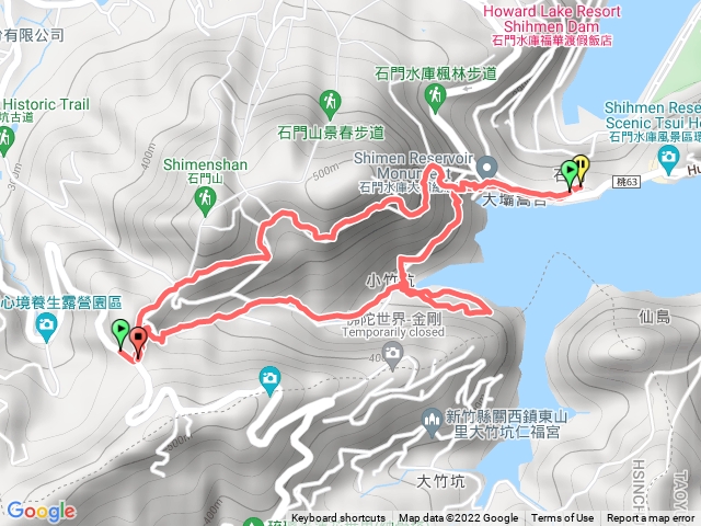 小竹坑古道環繞