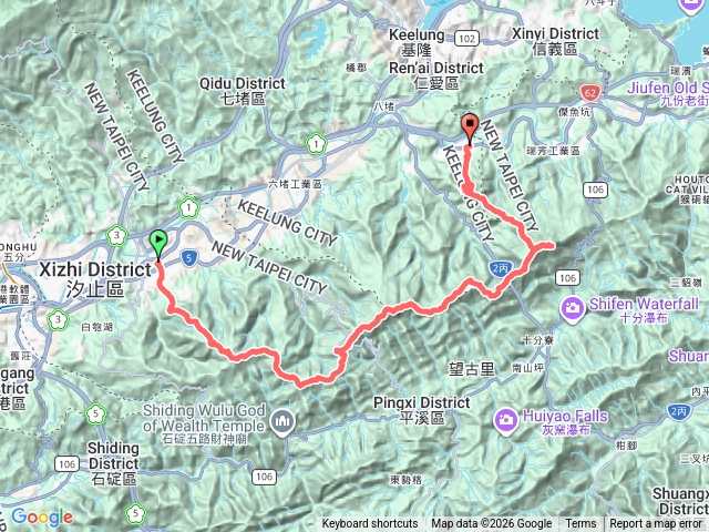 環台北天際線第三段-五四縱走（逆）預覽圖