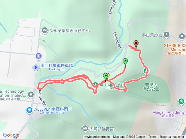 瓊仔湖山頂公園步道
