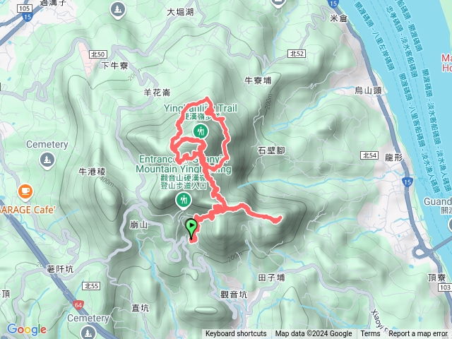 1130918硬漢嶺二登+北橫繞一圈+尖山預覽圖