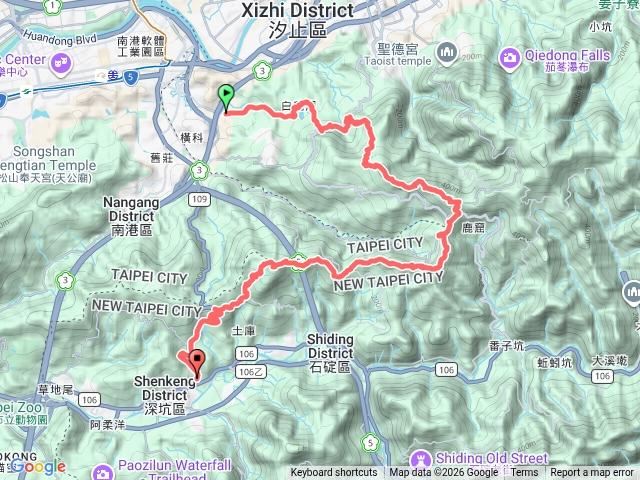 白匏山縱走土庫岳預覽圖