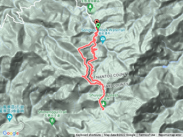 水漾-鹿屈山上-工寮回
