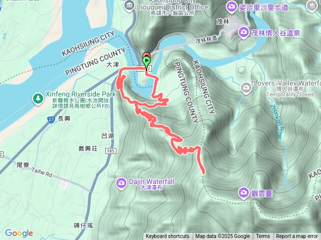 20250809尾寮山登山步道