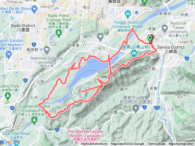 三峽賞血藤順走山水步道（鳶山、彩壁、五十分山、烏塗窟山、娘子坑山）