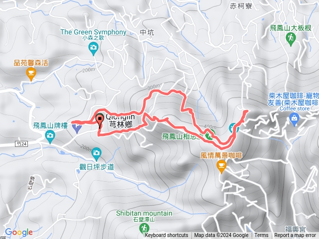 小百岳集起來飛鳳山、觀日坪古道202403061021