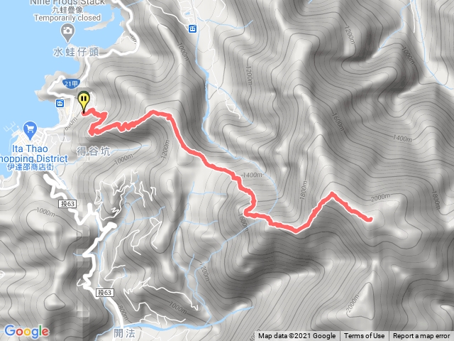 水社大山+水社大山主峰20210310
