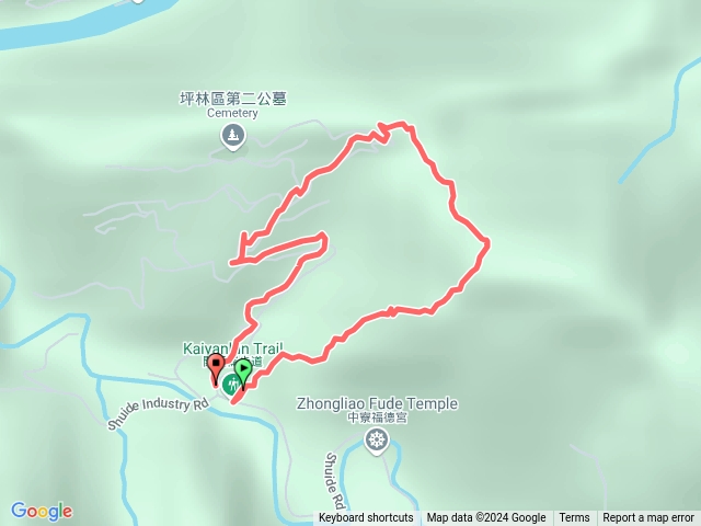 開眼崙登山步道預覽圖