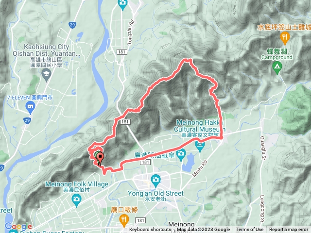 靈月羌O型縱走（靈山G點峰 靈山 雙峰山 月光山 羌仔寮山 水缸山）