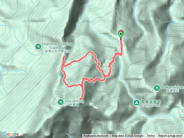 加里山鹿場起登小O遶預覽圖
