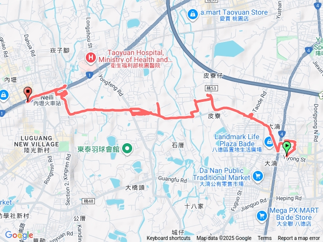 桃園大圳：八德廣豐圳口內壢大圳頭