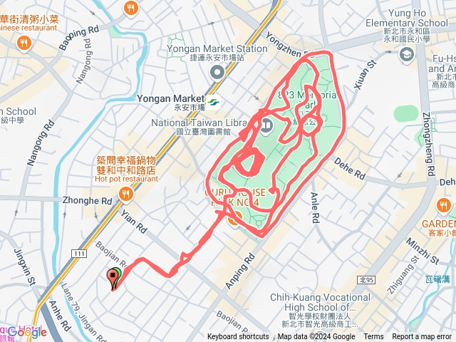 八二三紀念公園慢跑