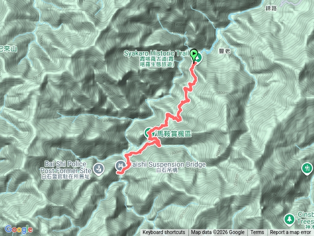 霞喀羅古道（養老段）預覽圖