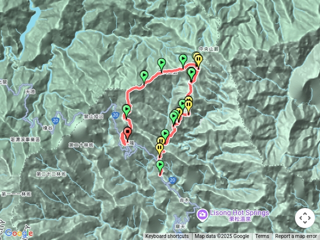 戒茂斯上嘉明湖