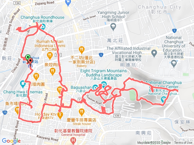 20171226彰化古蹟群-天空步道-八卦山