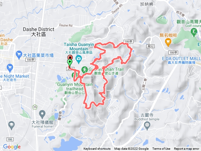 大社觀音山21連峰