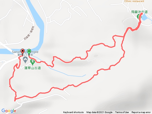 飛龍池步道O型健行