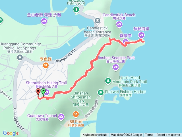 20250130 獅頭山公園步道