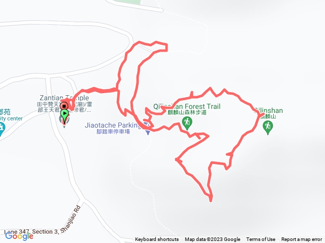 田中麒麟山森林步道雙O繞