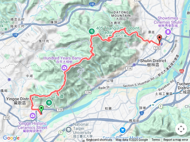 20250309鶯樹縱走