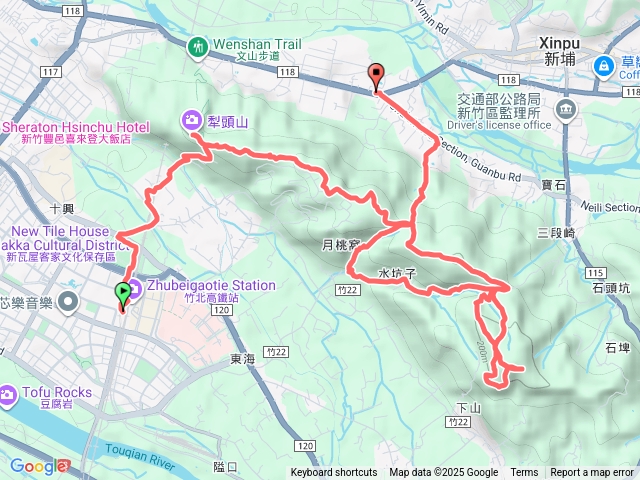 20251218犁頭山-吧哩國山主東峰-石頭坑山西南峰-石頭坑山預覽圖