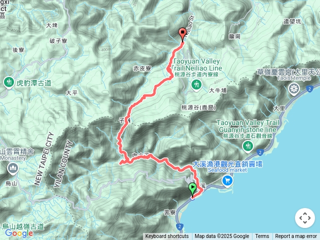 20250610頭城大溪車站-大溪川古道-百年有應公-內大溪分校-尪仔嶺-內寮127號-吉林3號橋站