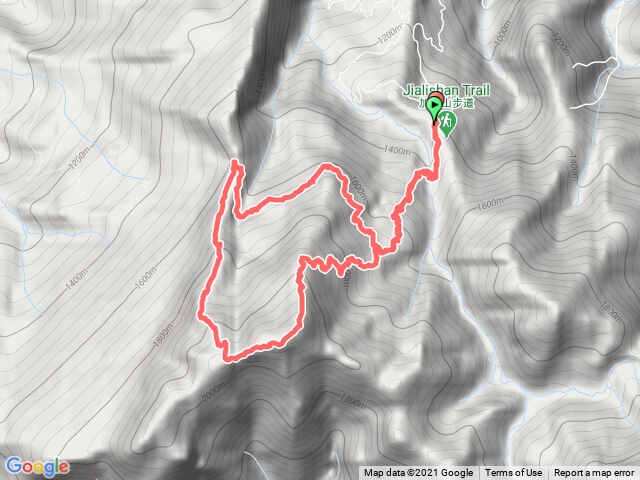 加里山登山步道20210220