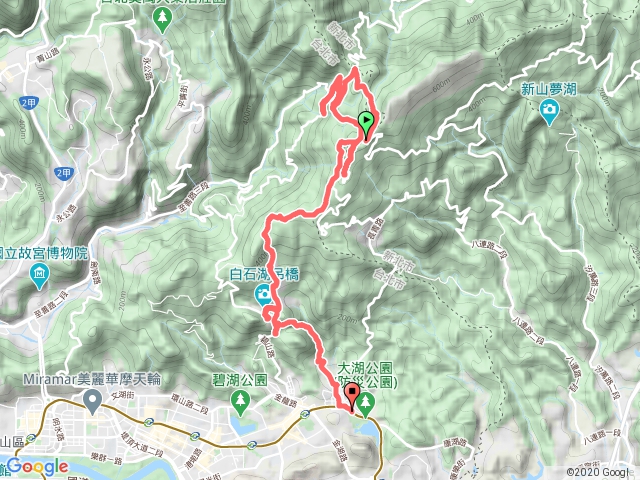 風櫃嘴到捷運大湖公園站