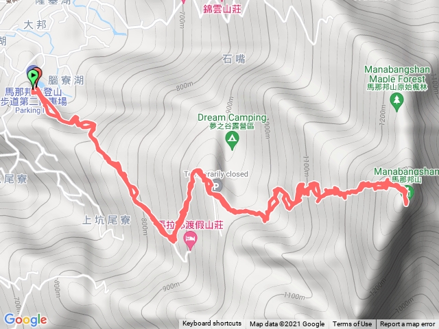 20211003馬那邦山南線登山行