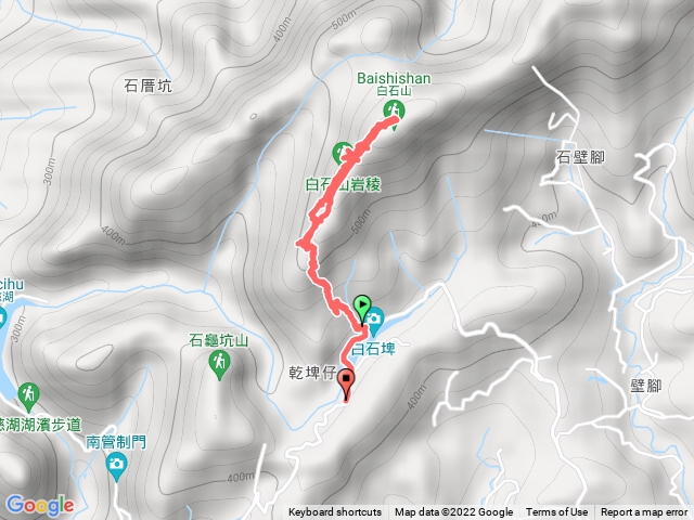 白石埤上白石山