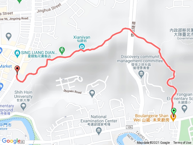 仙跡岩登山步道