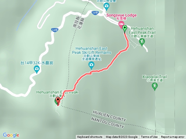 合歡山東峰20230211