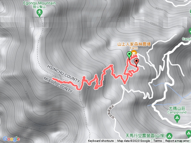 山上人家 鵝公髻山行程未果