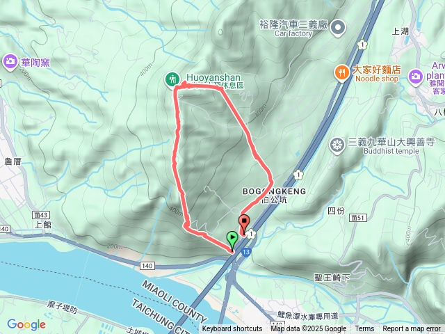 火焰山步道預覽圖
