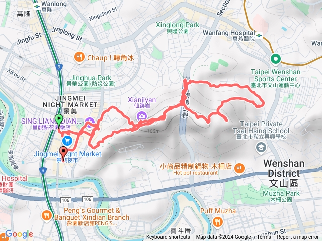 景美仙跡岩步道