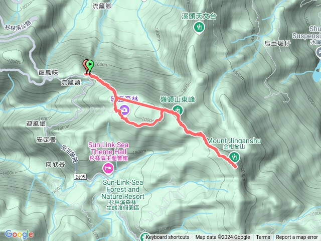 留龍頭走嶺頭山上金柑樹山預覽圖