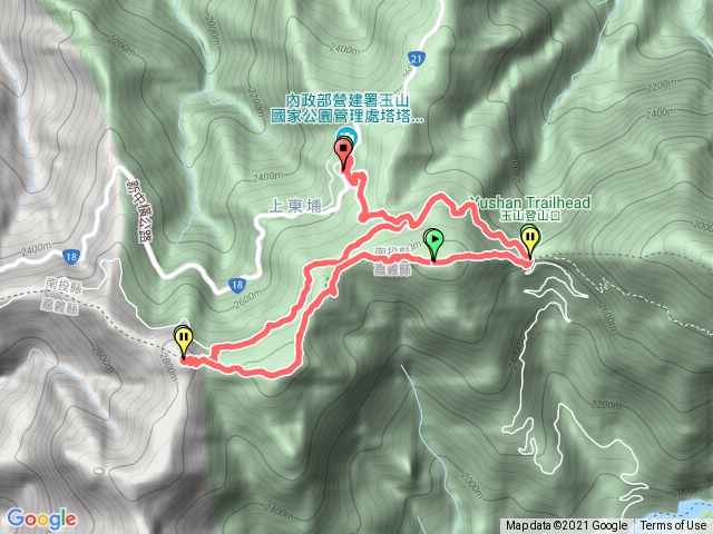 鹿林山 麟趾山 玉山登山口