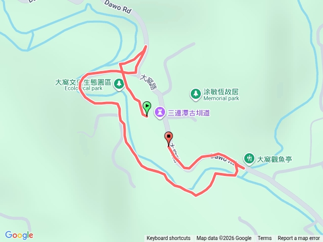 苗栗三連潭古圳道預覽圖